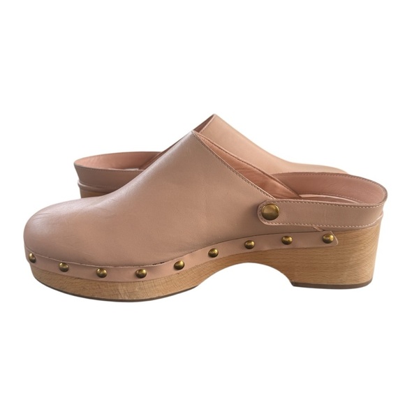 J.Crew Convertible Leather Clog in Nude, Size 11 - Picture 5 of 9